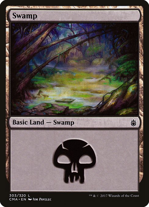 Swamp from Commander Anthology