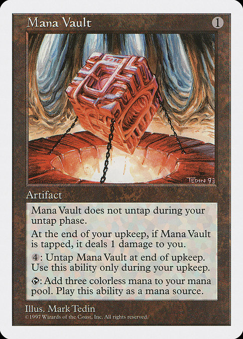 Mana Vault from Fifth Edition