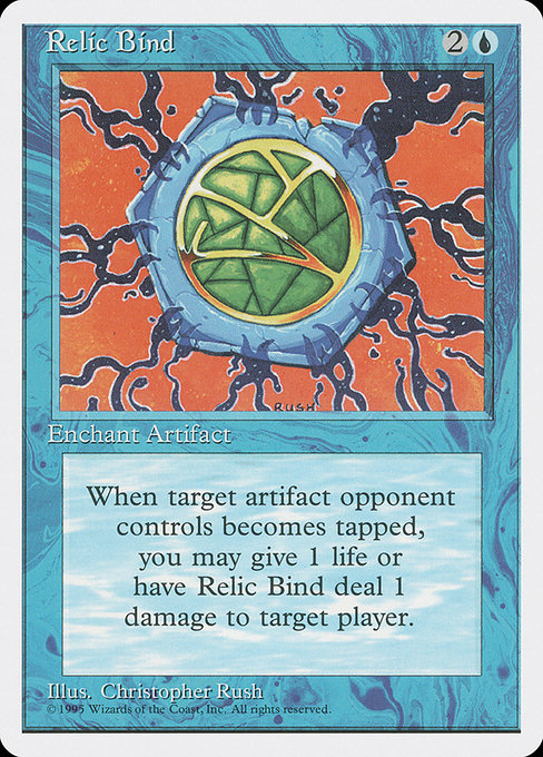 Relic Bind highlighted card art