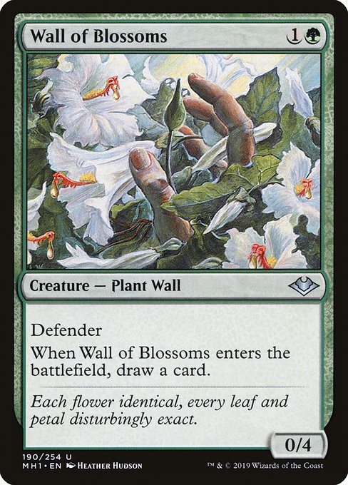 Wall of Blossoms from Modern Horizons