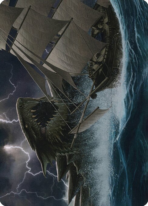 Dragon Turtle // Dragon Turtle from Adventures in the Forgotten Realms Art Series
