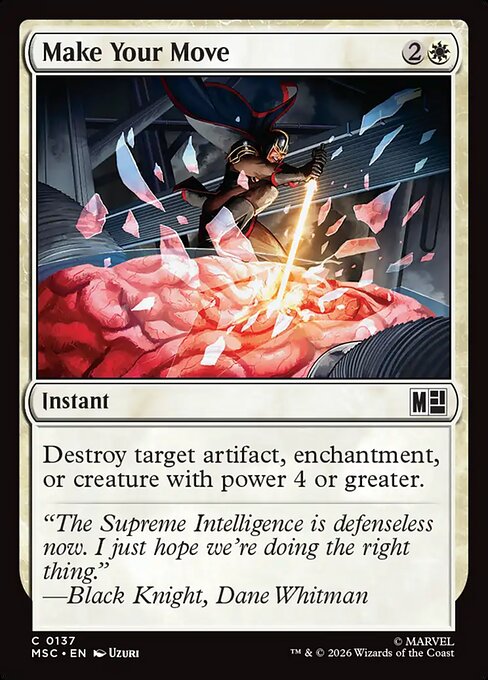 Make Your Move from Marvel Super Heroes Commander