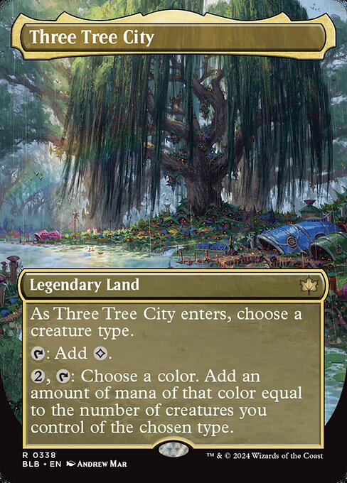 Three Tree City highlighted card art