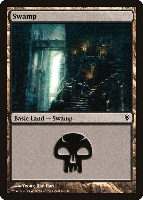 Swamp from Duel Decks: Jace vs. Vraska
