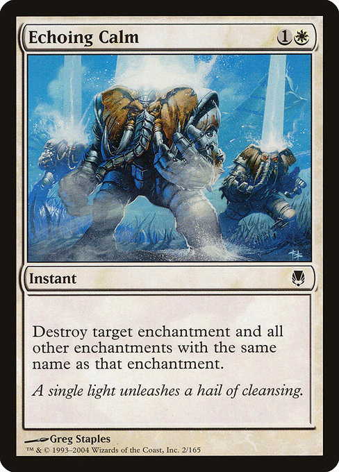 Echoing Calm highlighted card art