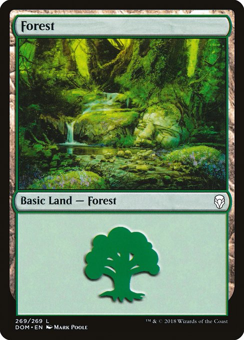 Forest from Dominaria