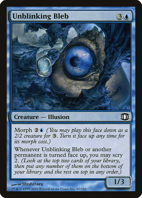 Unblinking Bleb highlighted card art