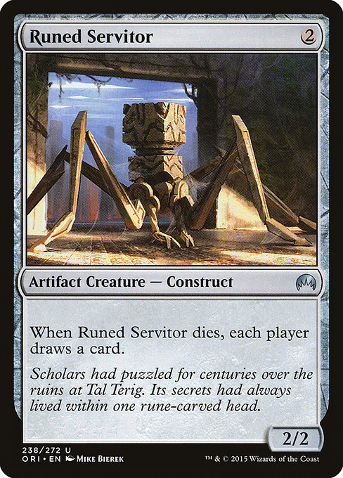 Runed Servitor from Magic Origins