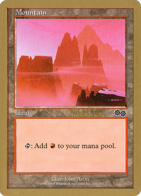 Mountain from World Championship Decks 1999