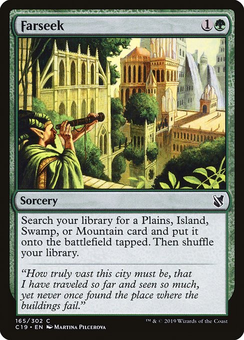Farseek from Commander 2019