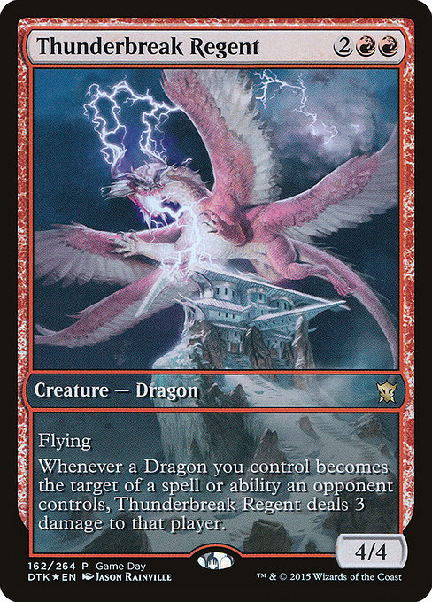 Thunderbreak Regent from Dragons of Tarkir Promos