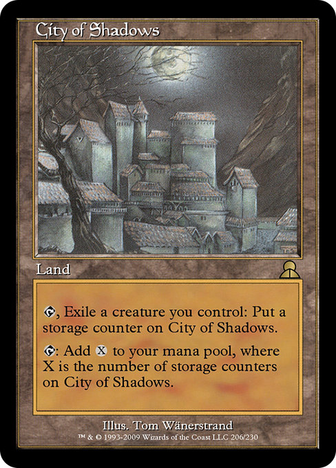 City of Shadows highlighted card art
