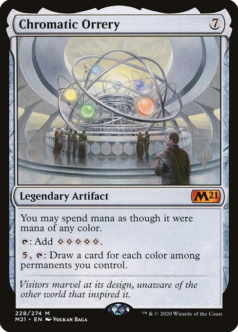 Chromatic Orrery from Core Set 2021 Promos