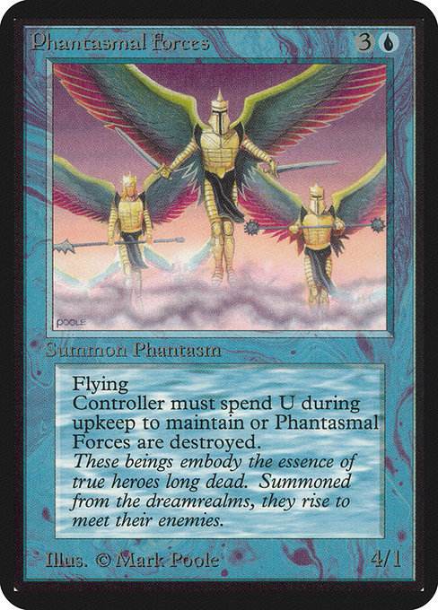 Phantasmal Forces from Limited Edition Alpha