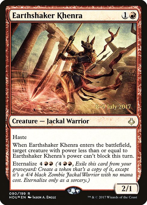 Earthshaker Khenra from Hour of Devastation Promos