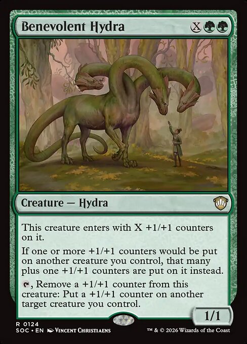Benevolent Hydra from Secrets of Strixhaven Commander