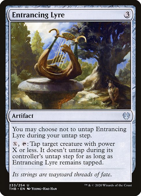 Entrancing Lyre highlighted card art