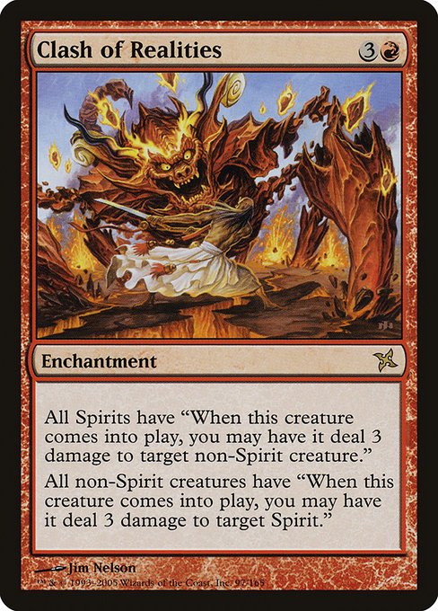 Clash of Realities highlighted card art