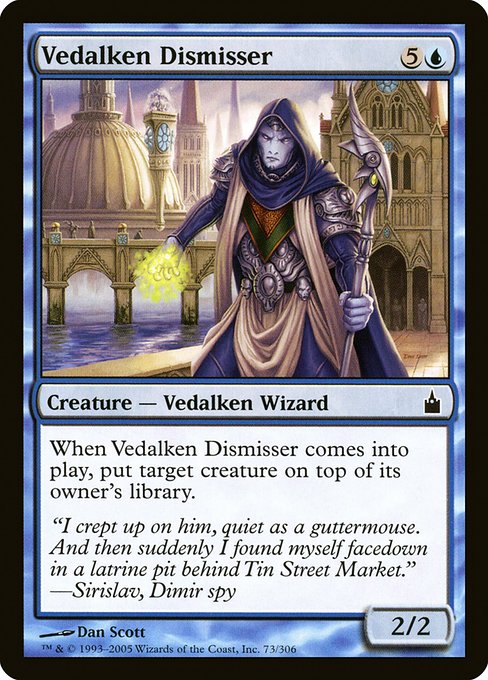 Vedalken Dismisser from Ravnica: City of Guilds