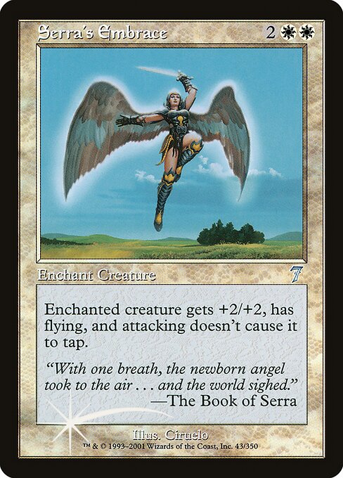 Serra's Embrace from Seventh Edition