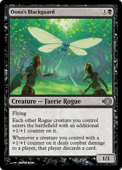 Oona's Blackguard from Magic Online Promos