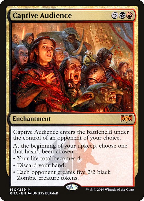 Captive Audience highlighted card art
