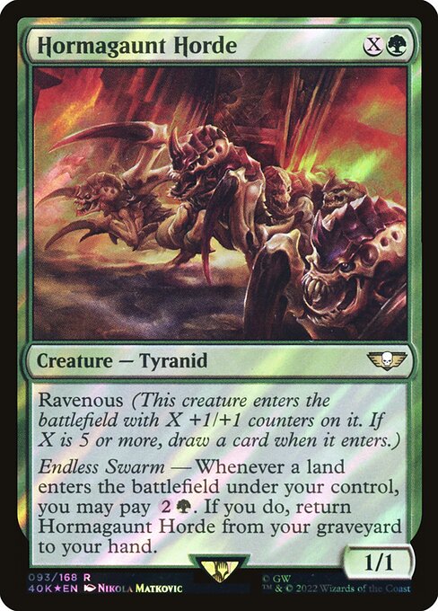 Hormagaunt Horde highlighted card art