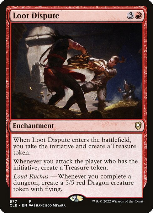 Loot Dispute highlighted card art