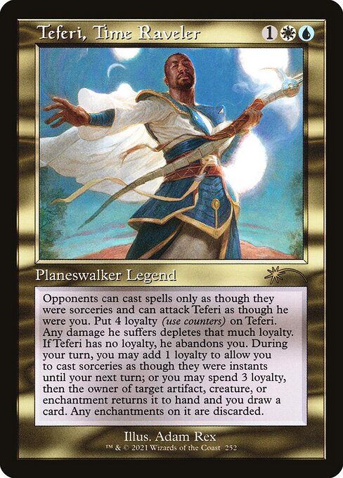 Teferi, Time Raveler from Secret Lair Drop