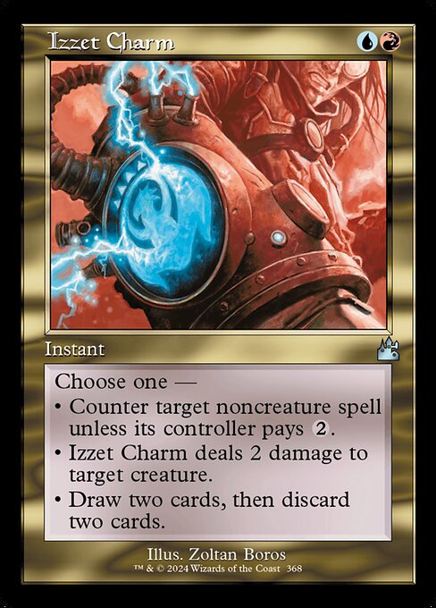 Izzet Charm highlighted card art