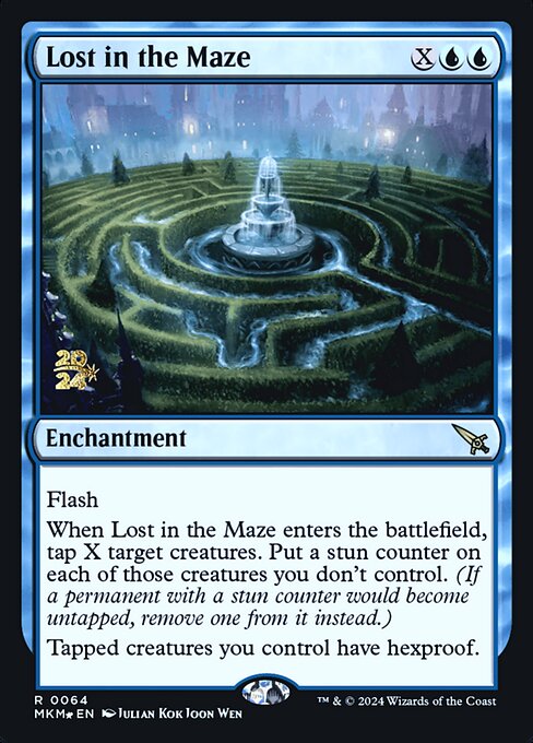 Lost in the Maze highlighted card art