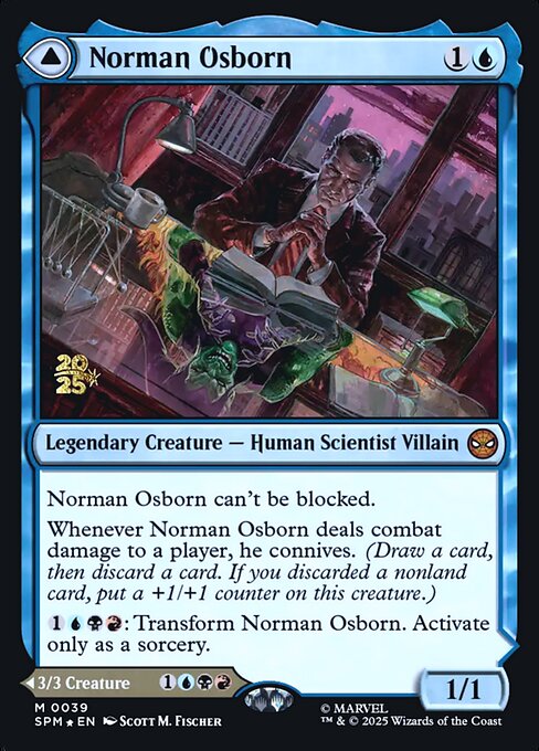 Norman Osborn // Green Goblin from Marvel's Spider-Man Promos