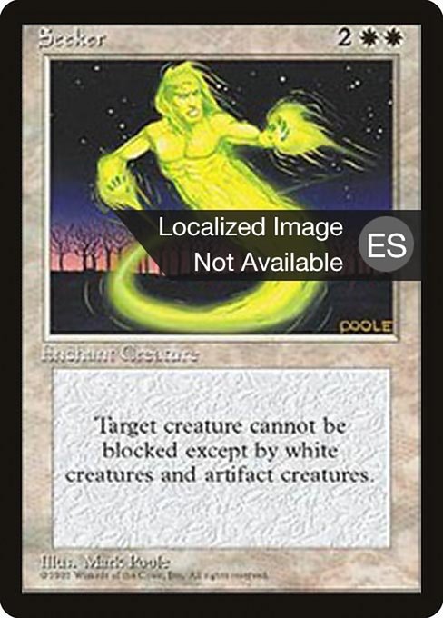 Seeker from Fourth Edition Foreign Black Border