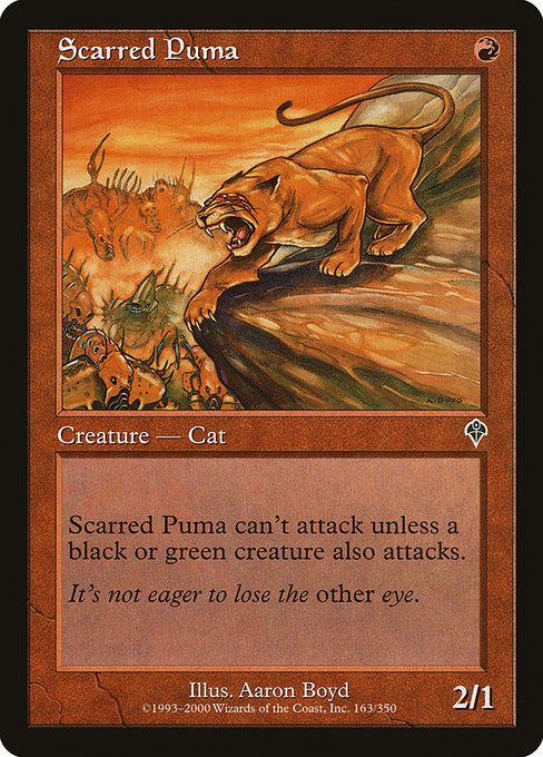 Scarred Puma highlighted card art