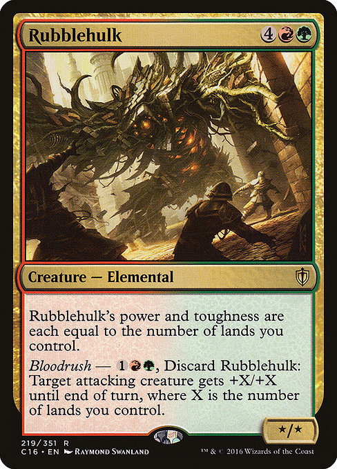 Rubblehulk from Commander 2016