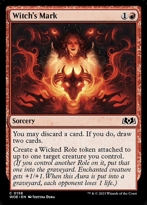 Witch's Mark from Wilds of Eldraine