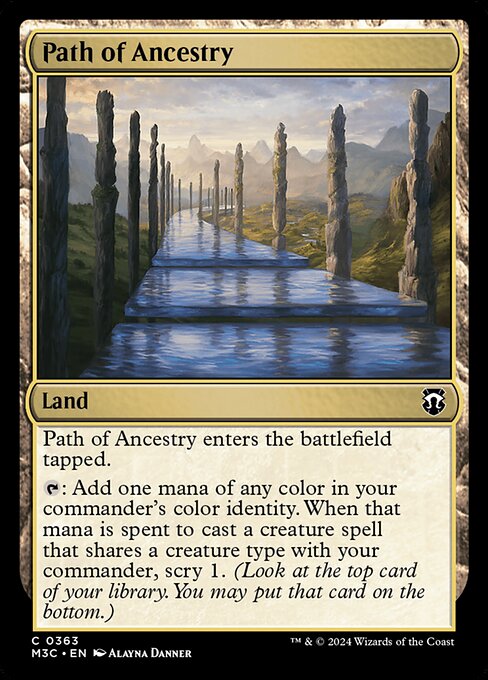 Path of Ancestry from Modern Horizons 3 Commander