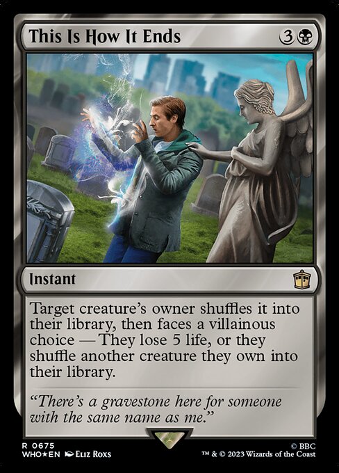 This Is How It Ends highlighted card art