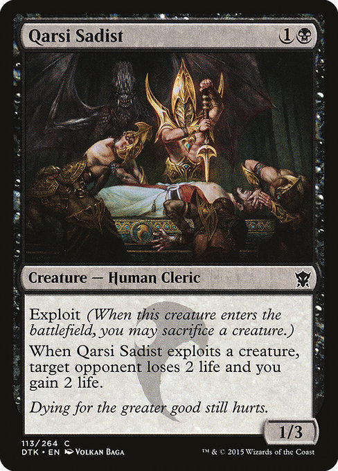 Qarsi Sadist highlighted card art