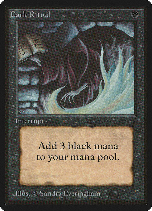 Dark Ritual from Limited Edition Beta