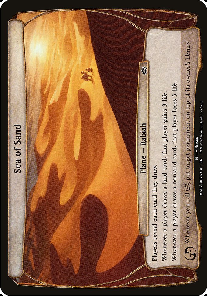 Sea of Sand highlighted card art