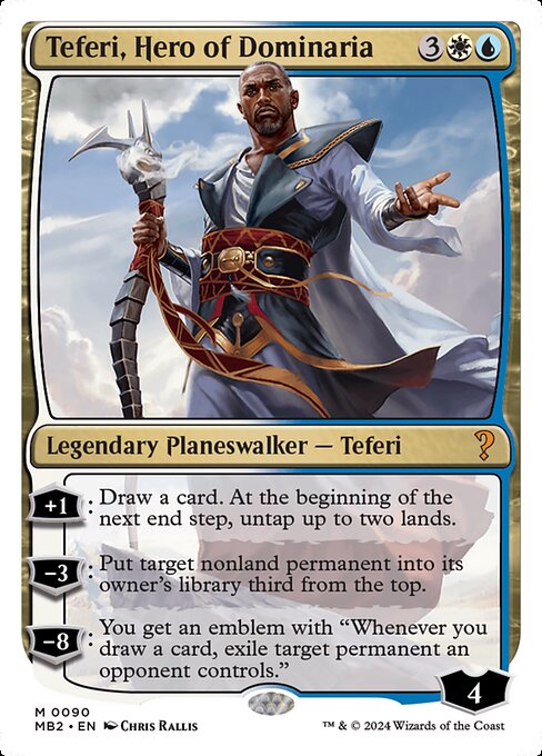 Teferi, Hero of Dominaria highlighted card art
