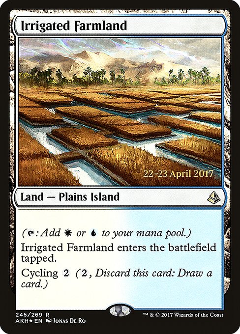 Irrigated Farmland from Amonkhet Promos