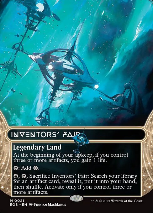 Inventors' Fair highlighted card art