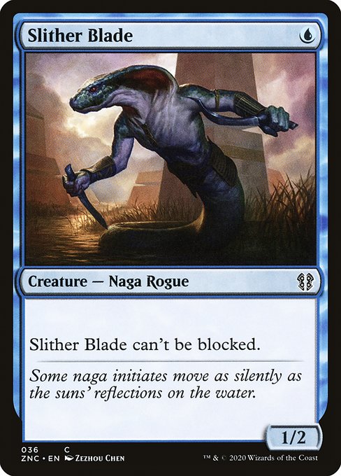 Slither Blade from Zendikar Rising Commander