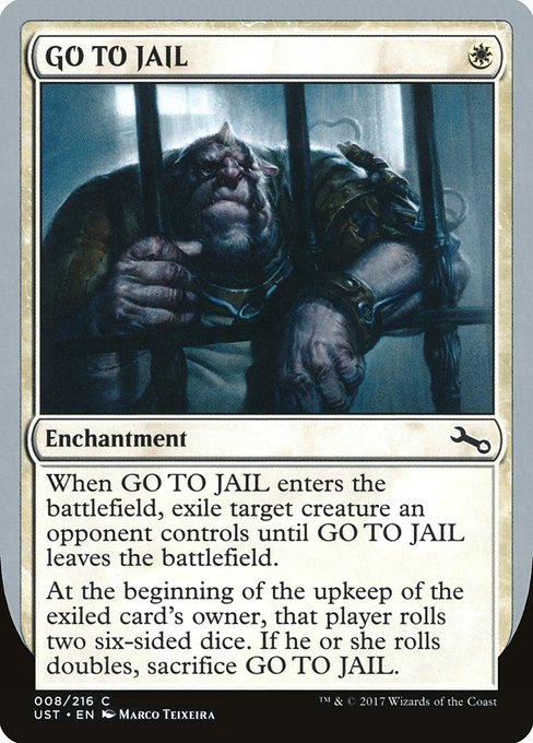 GO TO JAIL from Unstable