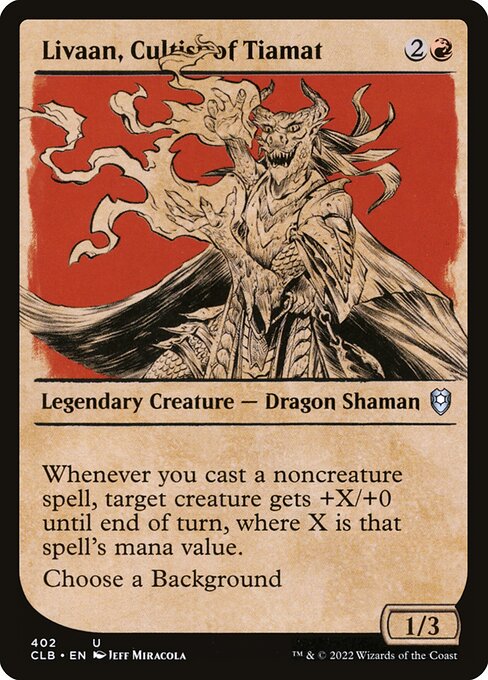 Livaan, Cultist of Tiamat highlighted card art