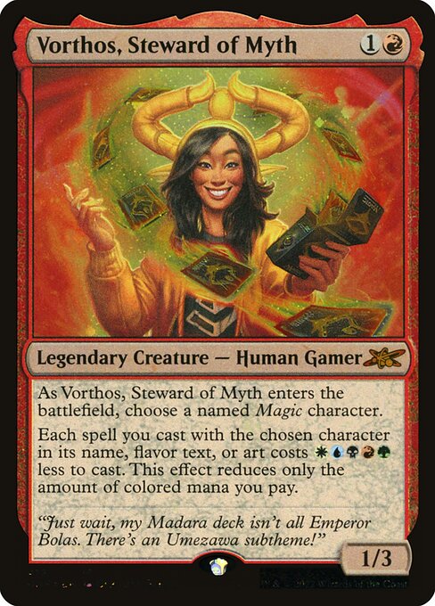 Vorthos, Steward of Myth highlighted card art
