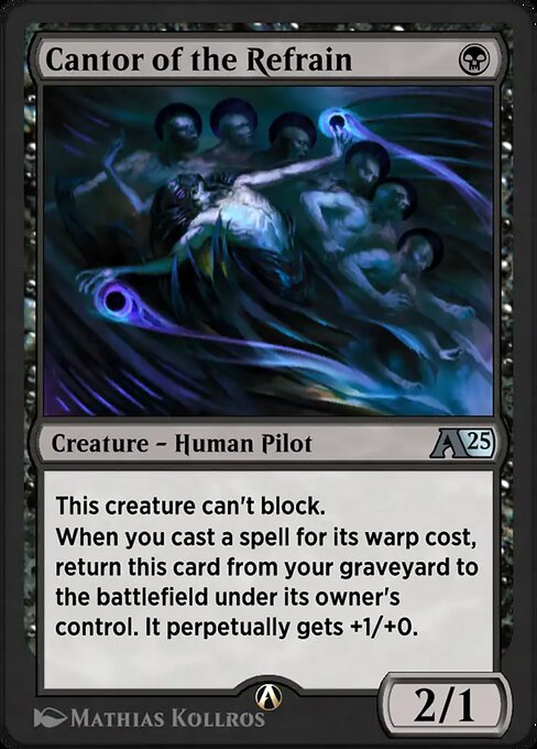 Cantor of the Refrain highlighted card art
