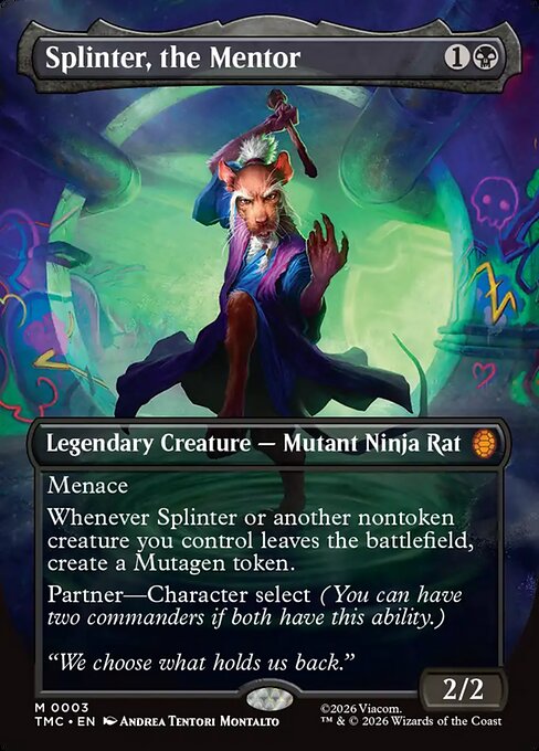 Splinter, the Mentor from Teenage Mutant Ninja Turtles Eternal